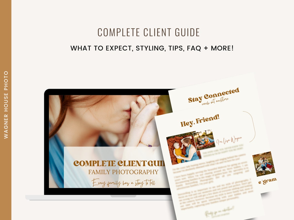 Client Guide Examples CANVA Complete Client Guide | Style Guide for Photography | FAQ ...