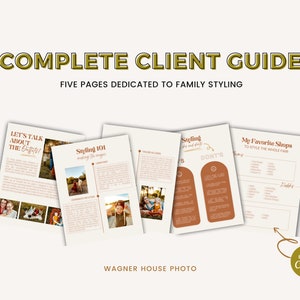 Client Guide Examples CANVA Complete Client Guide | Style Guide for Photography | FAQ ...