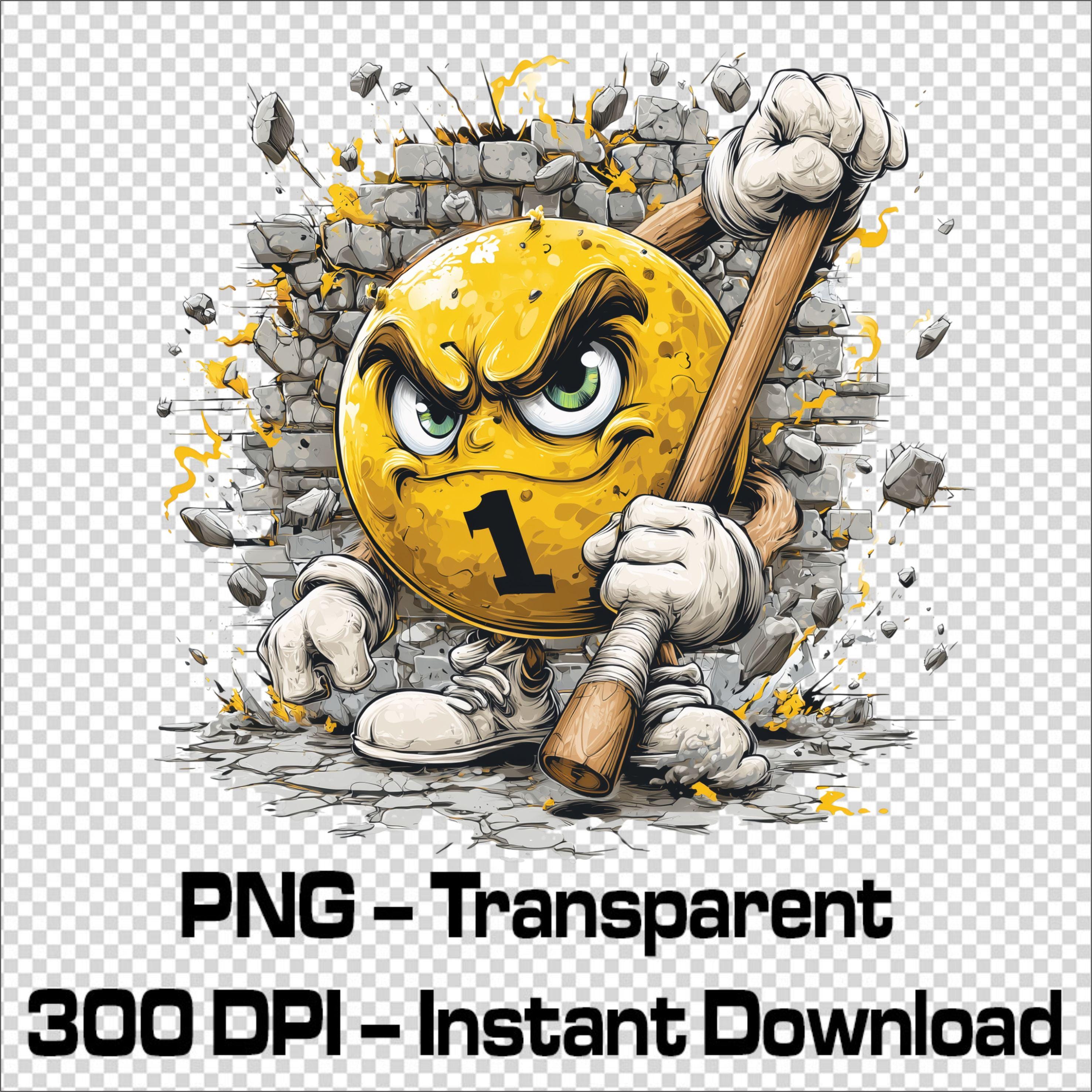 Billiards PNG | Angry Pool Ball Design | Pool Cue Fighter Artwork ...