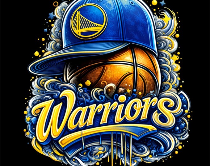 Warriors PNG | Golden Bridge Hoops Design | Street Basketball Graphic | California Basketball Shirt | DTF DTG Print File