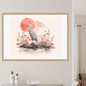 Landscape Zen wall art,Mystical wall art,Spiritual Meditation Poster Motivational Printable