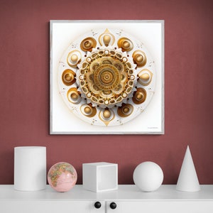 Mandala Art Printable,Zen Wall Art,Home Decor,Mandala Wall Decor, Download Custom Size Colourful Art Prints,Art Wall Print Decor