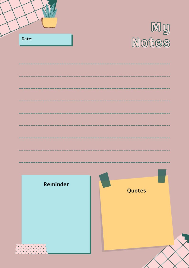 Planners Notion Template All in One , Daily , Weekly, Monthly Planners