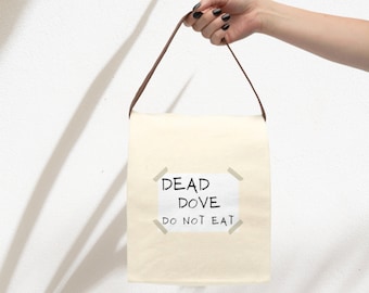 Dead Dove Do Not Eat Arrested Development Canvas Lunch Bag With Strap