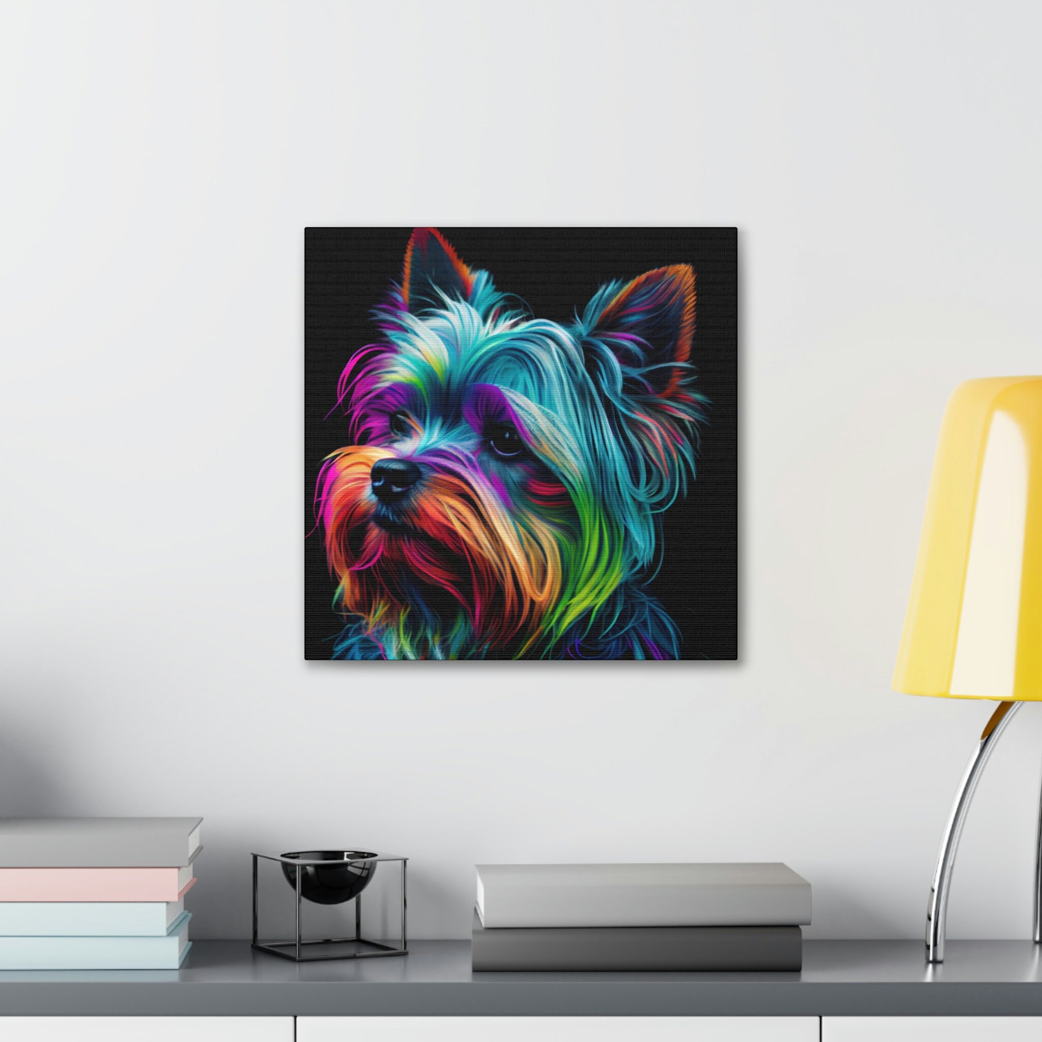 Yorkshire Terrier 3D Layered SVG for Cardstock,pet Memorial