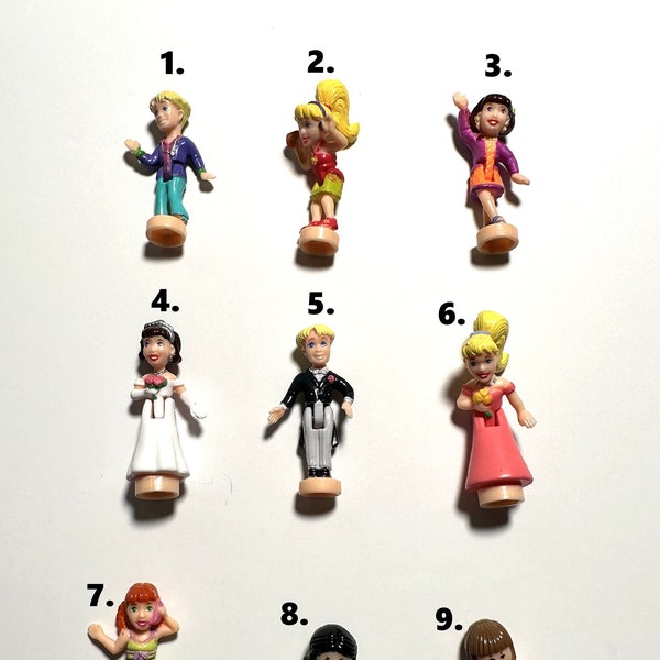 Vintage Polly Pocket Replacement Dolls