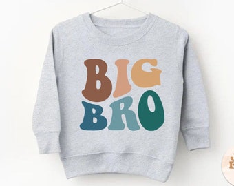 Big Brother Sweatshirt, Baby Ankündigung Sweatshirt, Bruder Ankündigung, Schwangerschaft enthüllen, Bruder Pullover, Kinder Sweatshirt, Sibling