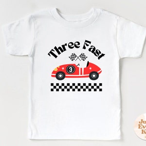 Race Car Birthday Shirt, Cars Theme Shirts, Birthday Boy Car Tee, Birthday Boy Race Car Toddler Shirt, 3rd Birthday Tee, Third Birthday