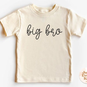 Big Bro Kids Shirt, Cute Big Brother Toddler Shirt, Retro Big Brother Baseball Tee, Vintage Big Bro Gift, Pregnancy Announcement