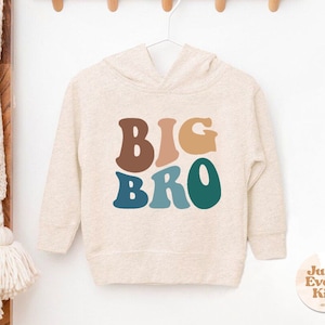 Bluza Big Brother, Bluza z ogłoszeniem o narodzinach dziecka, Ogłoszenie o bracie, Ujawnienie ciąży, Sweter dla brata, Bluza dla dzieci, Rodzeństwo