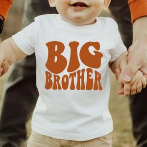 Big Brother Shirt, Big Brother Announcement, Big Brother Toddler Shirt, Sibling Natural Infant, Pregnancy Reveal Shirt, Cute Vintage Kid Tee