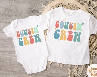 Cousin Crew Shirts for Kids, Matching Cousin T-Shirt, Cousin Reunion Shirt, Cousin Crew Toddler Shirt, New to the Crazy Cousin Crew Shirt