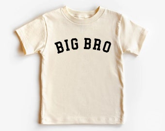 Big Bro-tröja, Big Brother-tröja, graviditetsmeddelande, Big Brother-t-shirt, Big Bro-tröja, babymeddelande, nyfödd babymeddelande