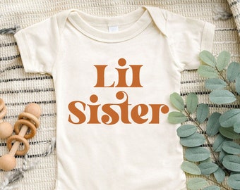 Body bébé petite soeur, chemise petite soeur, t-shirt petite soeur, tenue petite soeur, body petite soeur, chemise petite soeur
