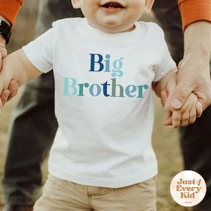 Big Brother Toddler Shirt, Sibling Natural Infant, Pregnancy Reveal Shirt, Retro Kids Pregnancy Announcement Shirt, Big Bro Kids Shirt