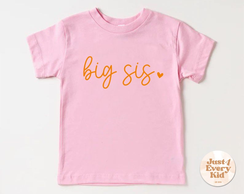 Big Sister Shirt, Big sis shirt, Big Sister Shirt, Little Sister Shirt, Sister Shirts Pregnancy Announcement, Baby Announcement Shirt Pink