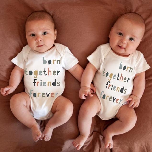 Grappige tweeling rompers Nederland - Main Image