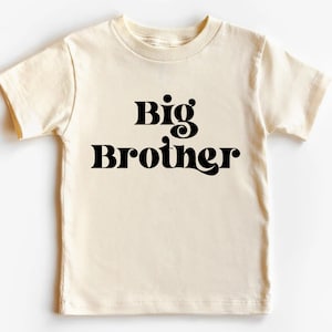 Big Brother Shirt, Retro Big Brother Shirt, Pregnancy Announcement, Sibling Shirt, Toddler Shirt, Youth Shirt, Big Bro Shirt, Big Bro Tee