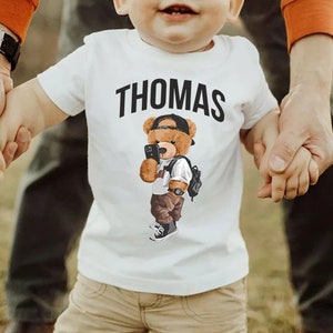 Personalized Kids Shirt, Boy Custom T-Shirt, Name Toddler Shirt, Cute Custom Shirt Boy, Unique Boy Clothes, Custom Name, Toddler Boy Shirt