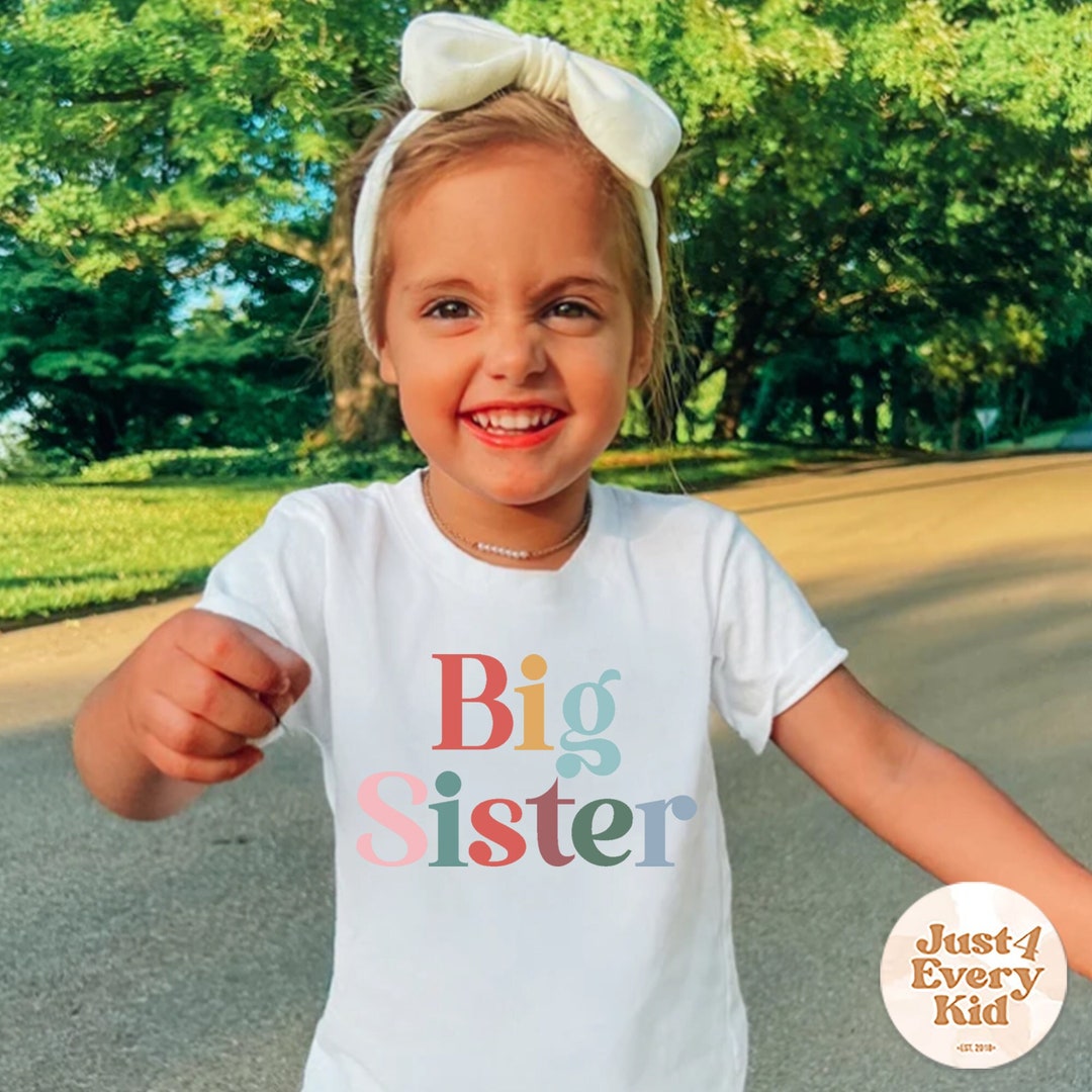 Big Sister Announcement, Big Sister to Be, Big Sister Shirt, Sister ...