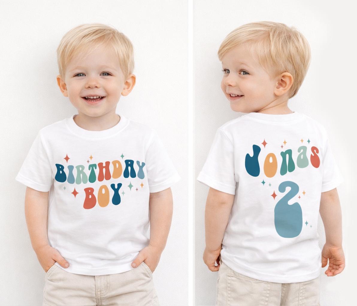 Maglietta Personalizzata Peppa Pig E George Per Bambino - Compleanno - T-Shirt Bianca - Foto 1