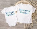 Geschwister T-Shirt Set, Kleiner Bruder, Mittlerer Bruder, Großer Bruder, Personalisiertes Bruder Shirt, Familien Outfit Geschenk Baby Kind product logo