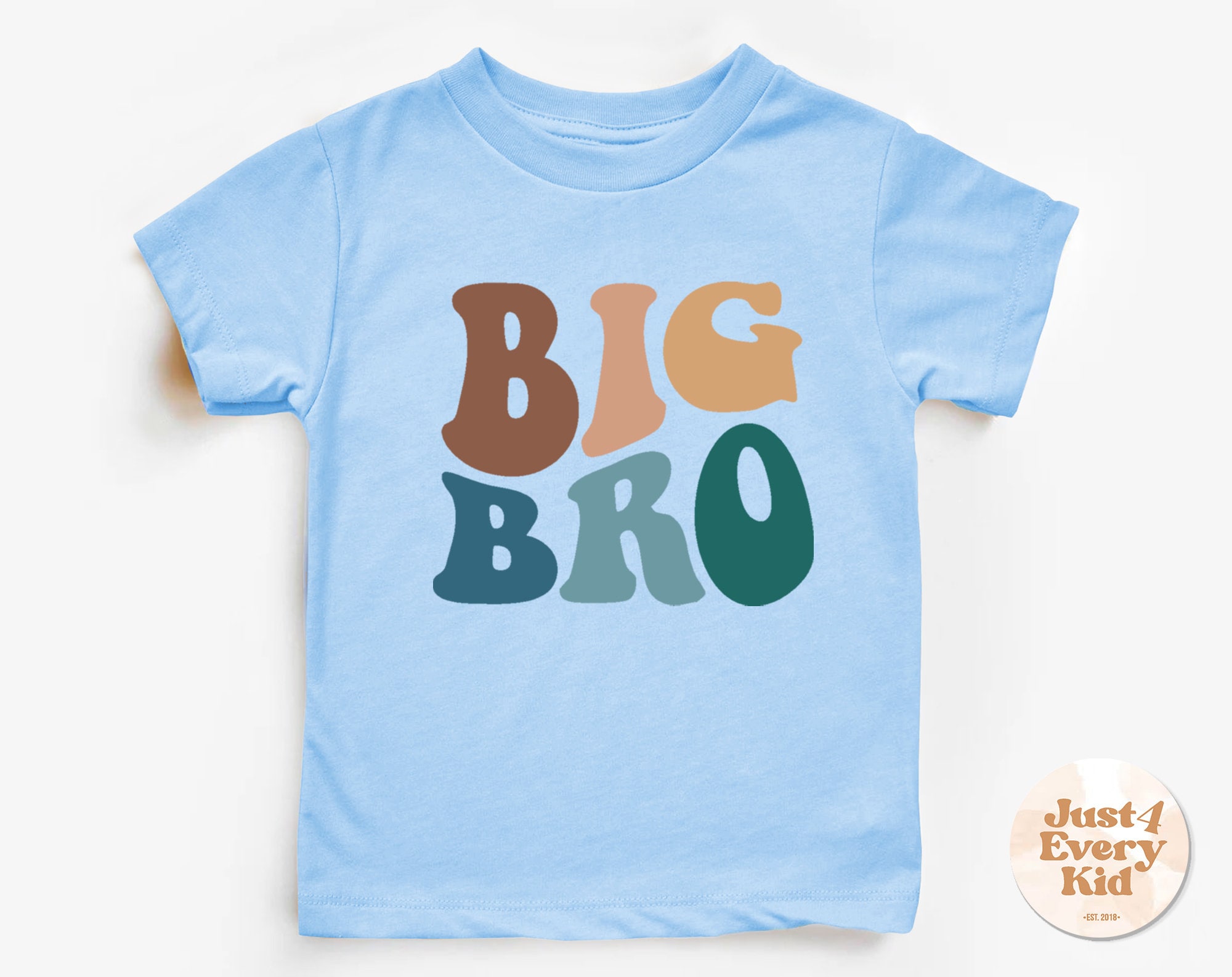 Big Bro Toddler Shirt, Cute Vintage Brother Kids Shirt, Natural Big Brother Toddler Tee, Sibling Natural Infant, Pregnancy Reveal Shirt