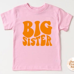 Big Sister T-Shirt, Big Sister Announcement, Pregnancy Announcement, Big Sister Shirt, Baby Announcement, Pregnancy Reveal Shirt, Sibling