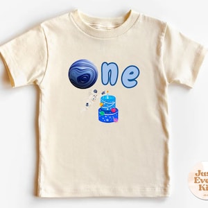 Camiseta One Space, Camiseta de 1º aniversário, Camiseta de aniversário espacial, Camiseta de festa de astronauta, Camiseta de aniversário de menino, Camiseta de festa de astronauta, Body de aniversário