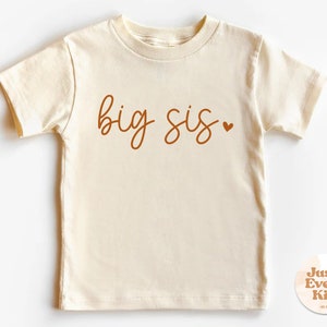 Big Sister Shirt, Big sis shirt, Big Sister Shirt, Little Sister Shirt, Sister Shirts Pregnancy Announcement, Baby Announcement Shirt image 5