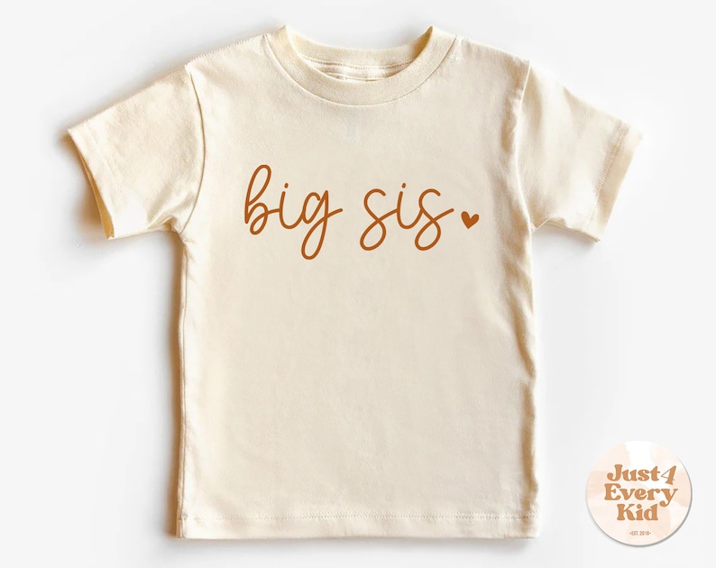 Big Sister Shirt, Big sis shirt, Big Sister Shirt, Little Sister Shirt, Sister Shirts Pregnancy Announcement, Baby Announcement Shirt image 5