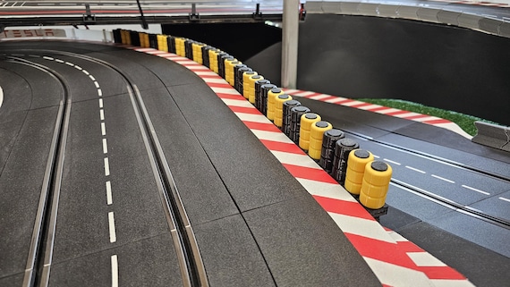 Carrera Slot Car Tire Wall for Evolution and Digital D132 / D124 is an Accessory for Use as Crash Barrier or Guard Rails. - Etsy Carrera Slot Car Tire Wall for Evolution and Digital D132 / D124 is an Accessory for Use as Crash Barrier or Guard Rails. - Etsy