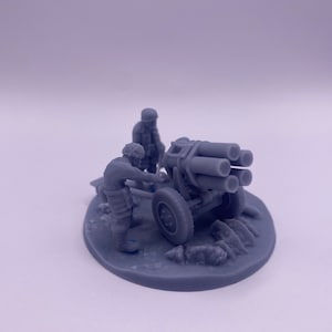 Nebelwerfer German Multiple Rocket Launcher - 3D Resin Printed, 28mm Scale