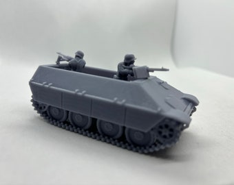 German Katzchen with Crew - 3D Resin Printed, 28mm Scale