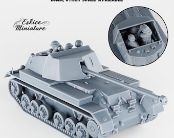 Archer British Tank Destroyer - 3D Resin Printed, 28mm Scale