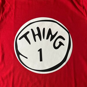 Thing 1, Thing 2, Dr Seuss Shirt