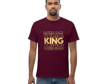 King T-Shirt: Men's Cotton Graphic Tee
