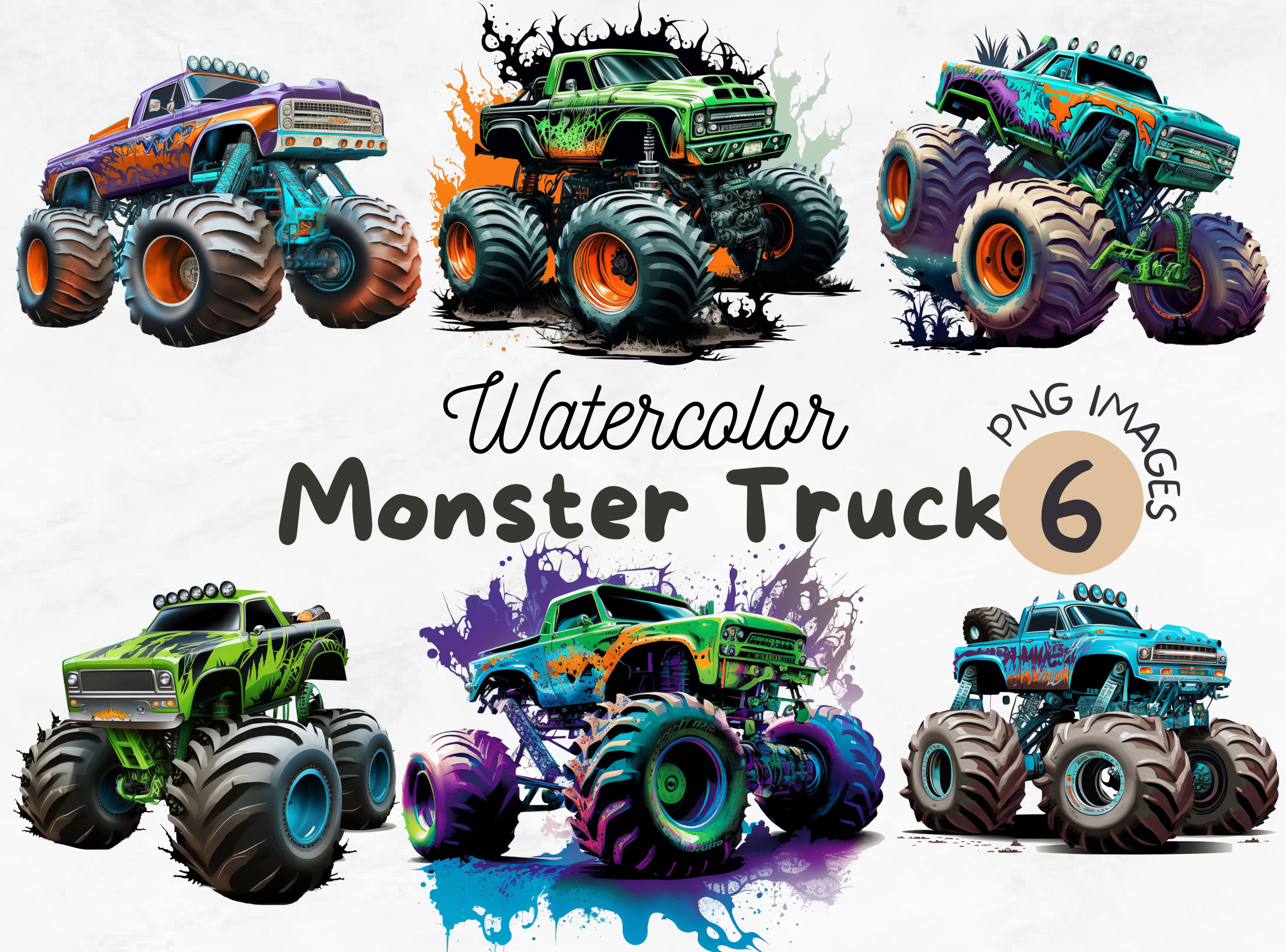 Hot Wheels 1:24 Scale Monster Truck Black Hotrod w/ Skull and Flames Jam