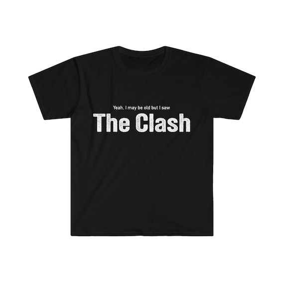 The Clash T-shirt: Funny Punk Rock Tee for Adults - Etsy