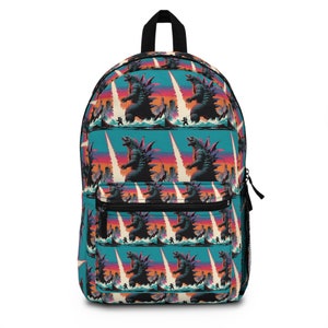 Godzilla Backpack Etsy Ireland