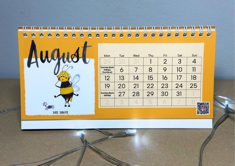 2024 Bee Calendar Desk Calendar 2024 Bee Yourself image 5