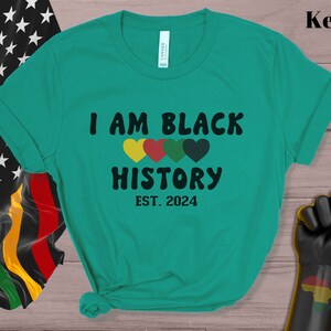 I Am Black History Shirts, Black History Month Shirt Black Lives Matter Shirts Black History Months Gifts Juneteenth Shirt, African American