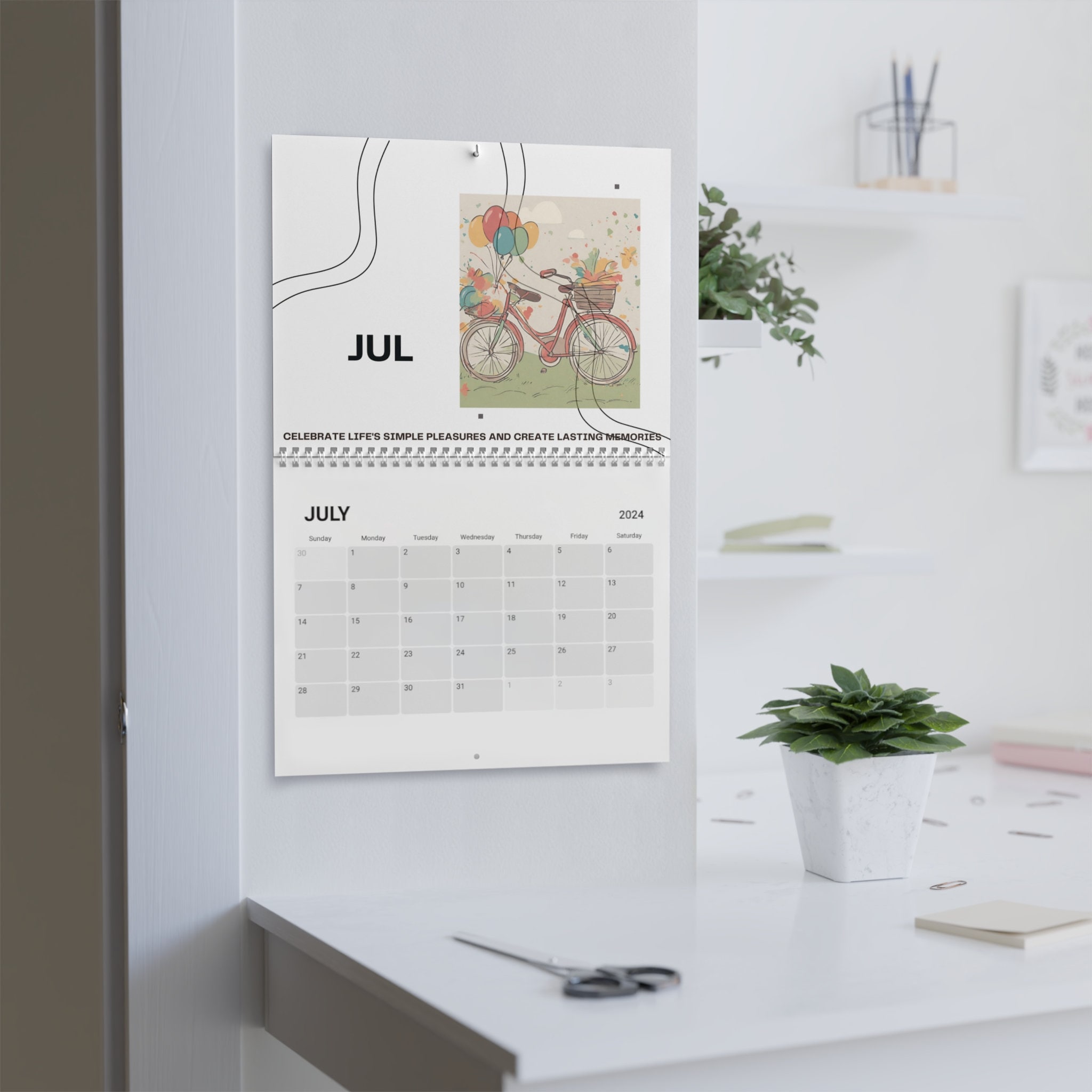 2024 Wall Calendar of Inspirational Sayings, 2024 Calendar sold by