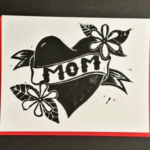 Mom Tattoo Greeting Card - Mother&#39;s Day