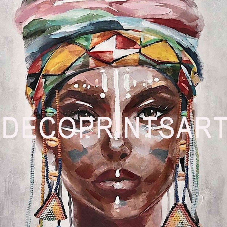 Vintage Black Woman Wall Art African American Wall Art Etsy