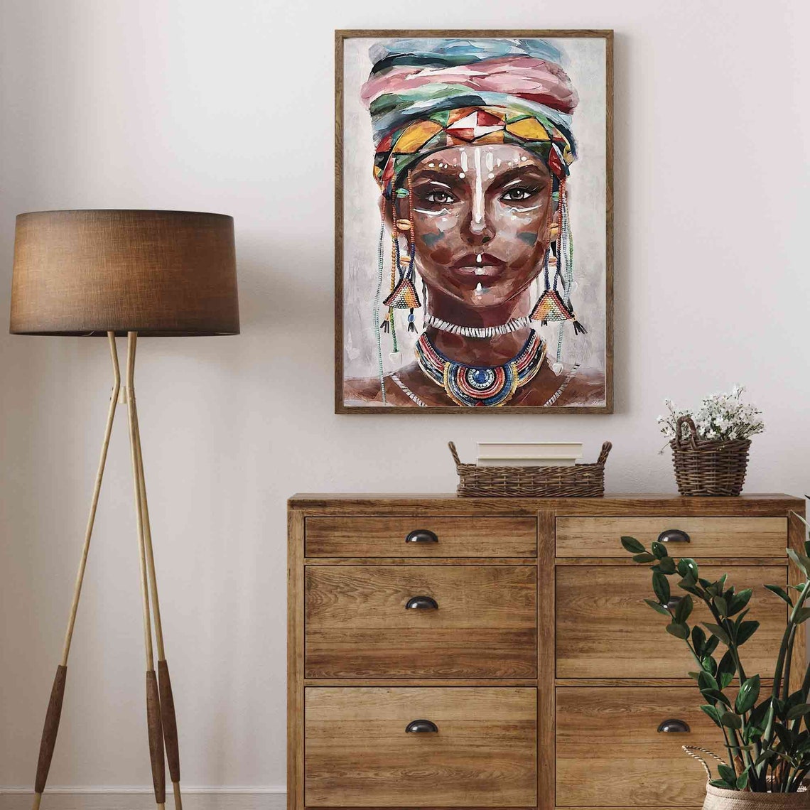 Vintage Black Woman Wall Art African American Wall Art Etsy