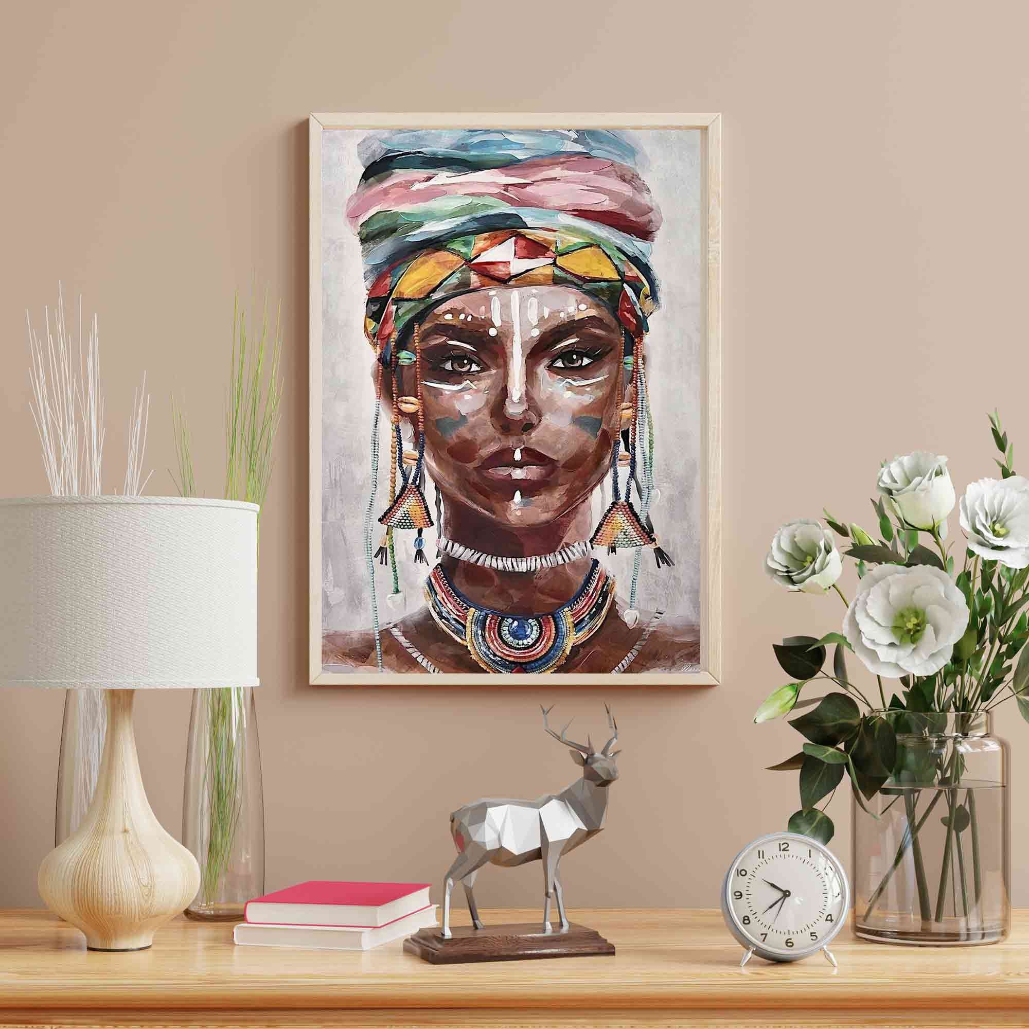 Vintage Black Woman Wall Art African American Wall Art Etsy