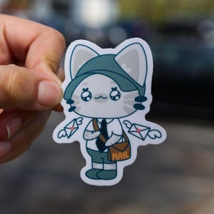 Mailcat Sticker (Weatherproof Vinyl)