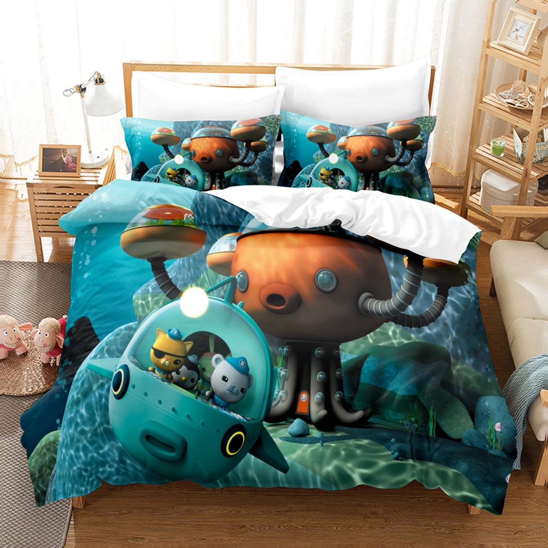 The Octonauts Bedding Set for Boys Home Decor Twin Queen Etsy