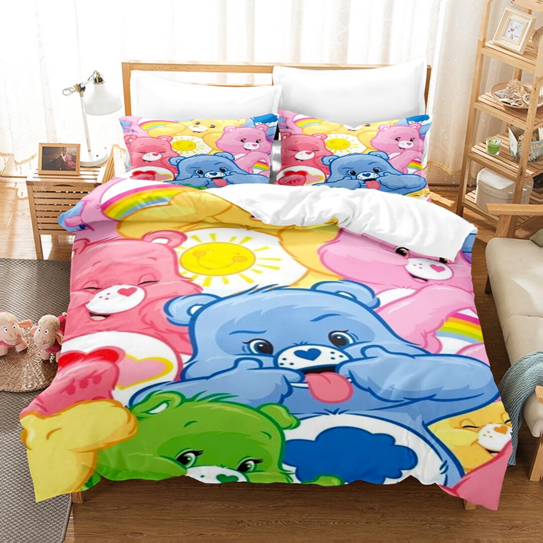 Care Bears Bedding Set for Boys Home Decor Twin Queen King Etsy
